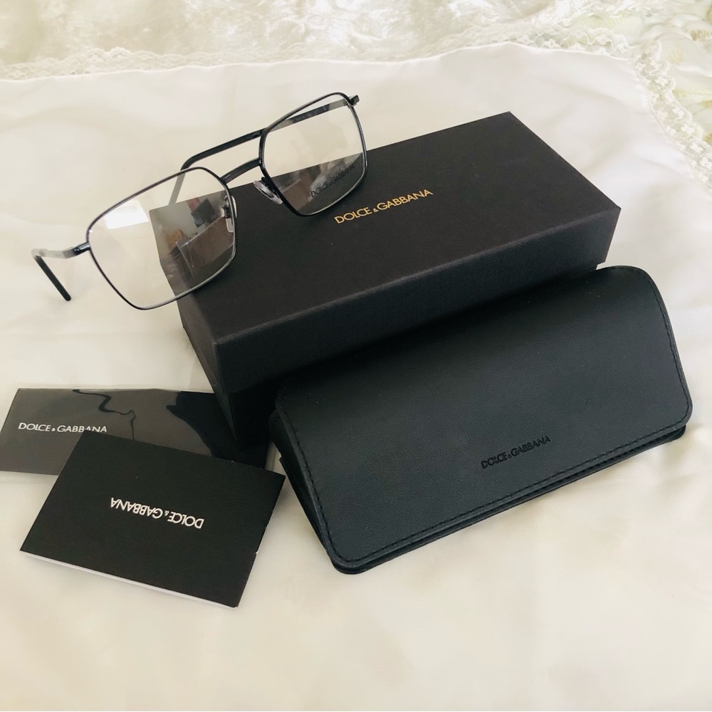 Dolce & Gabbana Men's Glasses in Classic Black